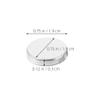 NOLITOY 30pcs Empty Aluminum Eyeshadow Pans Round Makeup Containers for Blush Lip Balm and Eyeshadow Storage Lightweight Travel Use view 3