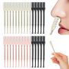G GENLEAS 30 Pcs Nasal Hair Trimmer, Nostril Hair Remover Tool, 360 Rotating Nose Hair Cutter, 2-in-1 Manual Nose Hair Trimmer with Ear Picker, for Women for Men(10Beige 10Pink 10Black) view 1