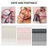 G GENLEAS 30 Pcs Nasal Hair Trimmer, Nostril Hair Remover Tool, 360 Rotating Nose Hair Cutter, 2-in-1 Manual Nose Hair Trimmer with Ear Picker, for Women for Men(10Beige 10Pink 10Black) view 4