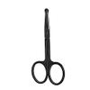 Craft Scissors 1pcs Stainless Steel Makeup Scissors Black Portable Nose Hair Eyebrow Eyelashes Trimmer Trimming Tweezer Beauty Tools Scissors view 1