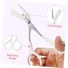 HAKIDZEL 1set Eyebrow Scissor Kit Eyebrow Grooming Tools Precision Scissors Trimmer for Easy Shaping and Trimming Safe Versatile Use view 4