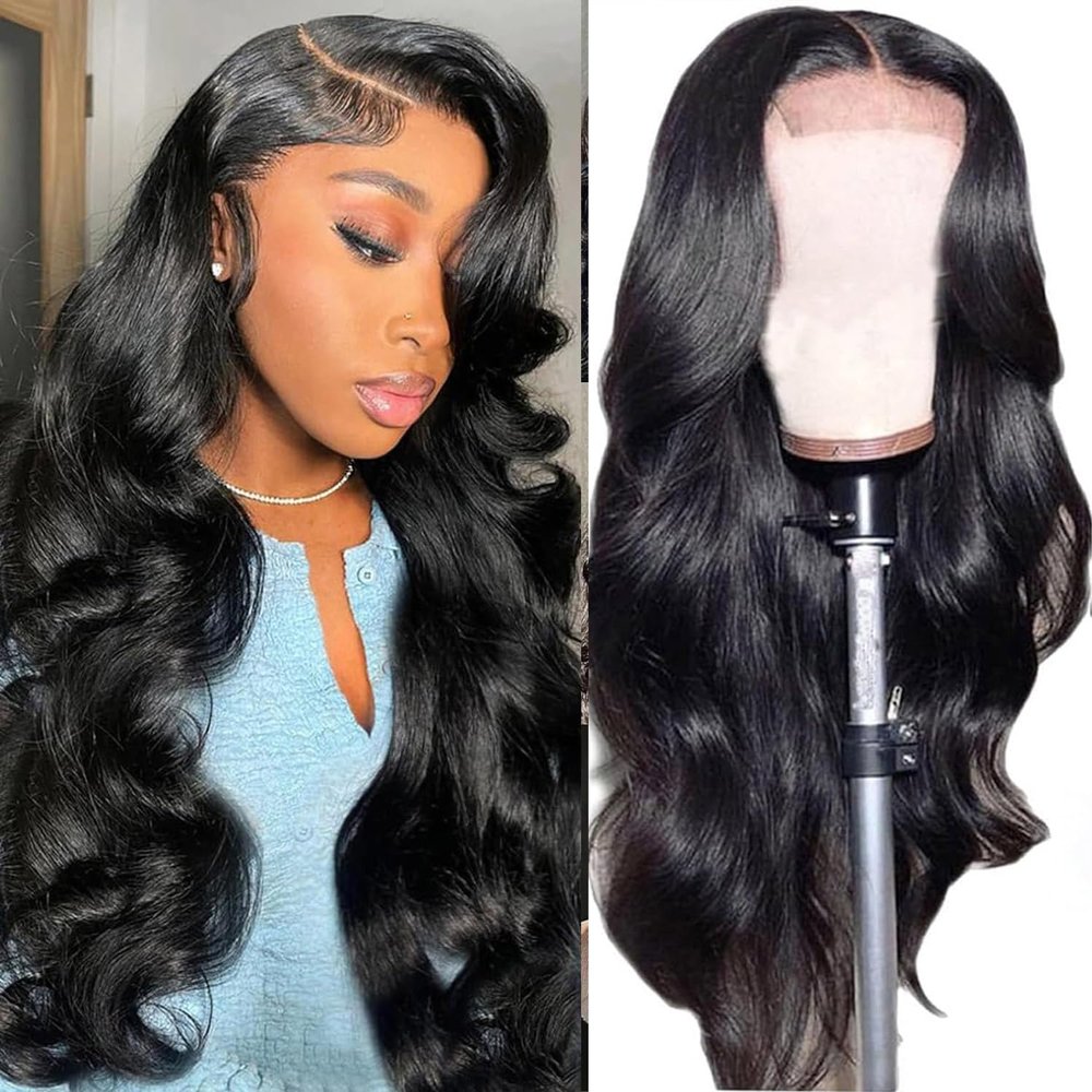 Levergreen 22 Inch Body Wave Lace Front Wigs Human Hair Pre Plucked Glueless 4x4 Lace Closure Wigs For Black Women Human Hair Wig Body Wave Frontal 22 Inch
