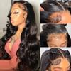 Levergreen 22 Inch Body Wave Lace Front Wigs Human Hair Pre Plucked Glueless 4x4 Lace Closure Wigs For Black Women Human Hair Wig Body Wave Frontal 22 Inch view 3