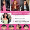 Levergreen 22 Inch Body Wave Lace Front Wigs Human Hair Pre Plucked Glueless 4x4 Lace Closure Wigs For Black Women Human Hair Wig Body Wave Frontal 22 Inch view 4