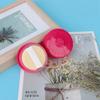 Loose Powder Container, Powder Container Vintage Rose Empty Makeup Loose Powder Dispenser Box Powder Dispenser with Powder Puff for Women and Girls Makeup (Roseate Red) view 3