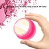Loose Powder Container, Powder Container Vintage Rose Empty Makeup Loose Powder Dispenser Box Powder Dispenser with Powder Puff for Women and Girls Makeup (Roseate Red) view 4