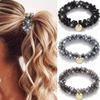 Fashey Ponytail Holders Sparkly Hair Ties Rhinestone Scrunchie Hair Accessories for Women (Type A) view 1