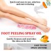 XMXueMei Foot Peeling Spray Oil,Moisturizing Nourishing Foot Exfoliating Peeling Spray,Instantly Hydrating Gently Foot Peel Off Spray for Removing Dead Skin & CallusesOrange view 3