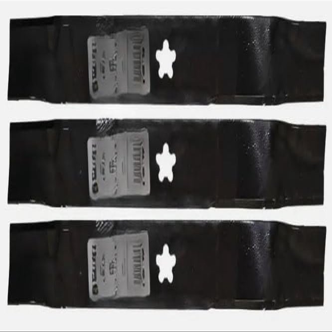 VVNUUE 3 Pack Blades 532176084 Replacement for Stens OEM, GY20683 M170639
