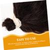 IWOWHERO 2pcs No Crease Hair Scrunchies Elastic Hair Ties for Women Lightweight and Ponytail Holders for Parties and Everyday Use view 3