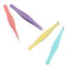 minkissy 8pcs Stainless Steel Eyebrow Tweezers Tools for Eyebrow Trimming Ingrown Hair Removal Facial Hair Essential Cosmetic Kit for All Needs view 1