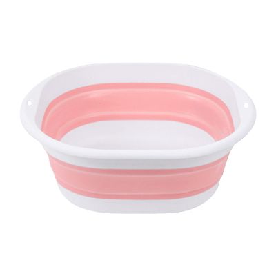 Foldable Foot Dish Tub - Portable Washing Basin | Pedicure Foot Soak Tub | Space Saving Foot Washtub | Foot Soaking Bath Basin | Soft Foot Soaking Bucket For Hot Tub, Above Ground Swimming Pools