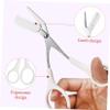 SOESFOUFU Eyebrow Razor Trimmer Scissors Kit for Shaping Trimming Materials Stylish Beauty Tool view 2