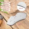 ALOYGUZ Stainless Steel Gua Sha Set Face Massager Metal Gua Sha Facial Tools Body Lymphatic Drainage Massager Guasha Sculpting Tool Skin Care Gifts for Women view 2