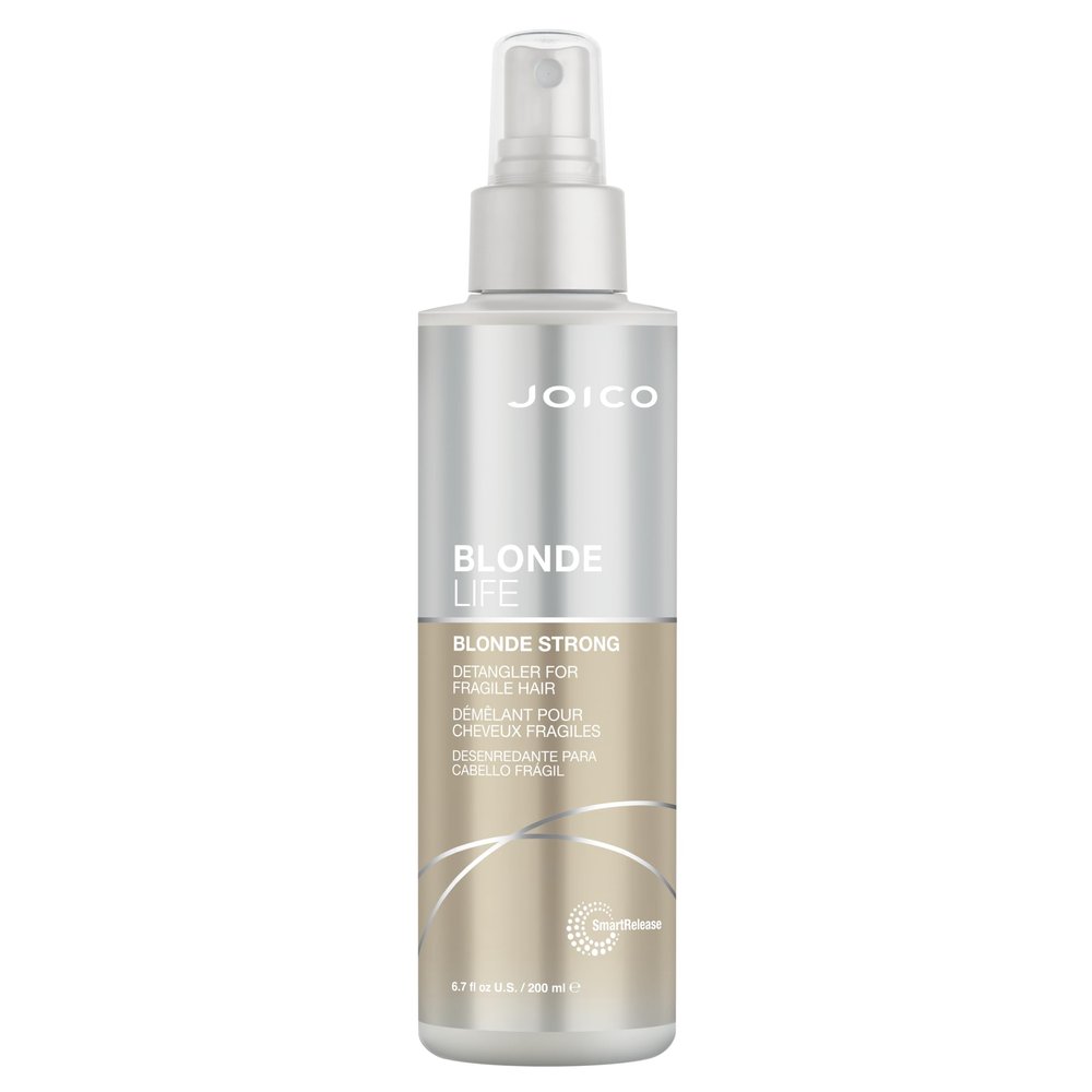 Joico Blonde Life Blonde Strong Conditioning Detangler | For Fragile Blonde Hair | Prevents Split Ends & Breakage | 72 Hour Humidity Protection | 6.7 Fl Oz