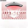 7 Color Light Based Facial and Neck Massager - Face Massager Tool for Skin Care at Home, Rose Gold view 3