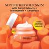 Saturday Skin Face Moisturizing Cream with Carrot, Niacinamide, Ceramides & Centella Asiatica, Peptide and Face Moisturizer Water Face Cream Natural Oil free Gel Type Cream From Alaska Glacier Water view 3