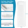 Inlisy Full Body Bath Pillow, Bathtub Pillow for Headrest Neck and Back Support, Upgraded Bath Pillows Mat Cushion for Tub Full Body with Non-Slip Suction Cups & Hook view 3