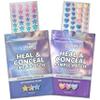 Sparkle Beauty Labs Heal & Conceal Holographic Cute Pimple Patch Bundle (156 Count) Iridescent Heart & Star Shaped Hydrocolloid Acne Patches for Face, Fun Hydrocolloid Zit Stickers view 1