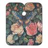 ALAZA Colorful Butterfly Roses Barber Cape for Men Women, Waterproof Haircut Apron Beard Shaving Bib Hair Cutting Cloth 55 x 65 Inch view 1