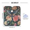 ALAZA Colorful Butterfly Roses Barber Cape for Men Women, Waterproof Haircut Apron Beard Shaving Bib Hair Cutting Cloth 55 x 65 Inch view 3