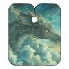 ALAZA Dragon in Sky Barber Cape for Men Women, Waterproof Haircut Apron Beard Shaving Bib Hair Cutting Cloth 55 x 65 Inch view 1