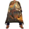 ALAZA Retro Horse Barber Cape for Men Women, Waterproof Haircut Apron Beard Shaving Bib Hair Cutting Cloth 55 x 65 Inch view 2