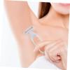 NOLITOY 5pcs Body Hair Trimmer for Women Manual Hair Removal Tool Ergonomic Handle Material for Legs and Underarms Travel-Friendly Personal Grooming Device view 4