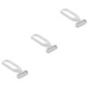 NOLITOY 3pcs Manual Body Hair Trimmer for Women Precision Armpit and Leg Hair Lightweight Design for Travel Gentle Exfoliation for Smooth Gray view 1