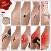 Festicy Halloween SFX Makeup Kit 2024 I Washable Fake Blood, Scar Wax, Fake Blood Spray I Perfect for Halloween Blood I Halloween makeup kit, Zombie makeup kit, Vampire makeup kit, Vampire blood view 4