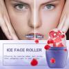 XHJRI Ice Face Roller Massager,Ice Cube Roller for Face, Eyes and Neck Naturally Conditioning and Skin Care,De-Puff Eye Bags,Reduce Migraine Pain,Reusable Massage Silicone Ice Mold (New Purple) view 2