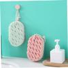 NOLITOY 8pcs Exfoliating Bath Sponge for Men and Women Strong Cleaning Dual-Sided Shower Scrubbers Gentle Massage and Deep Cleansing Tool Compact Easy to Store view 2