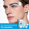 Beauty7 Sensitive Eyebrow Wax Strips, Facial Hair Removal for Men, Eyebrow Waxing Strips, 24 Strip 4 Calming Oil Wipes, Home Waxing for Men view 3