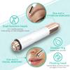 iMusthav 2 in 1 Eyebrow and Facial Hair Remover for Women Painless Flawless Electric Razor Epilator Trimmer Shaver with 18K Gold-Plated, USB Rechargeable, 360 LED for Eyebrow and Face Hair Removal view 3