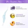 Beauty7 Sensitive High Arched Eyebrow Wax Strips Kit, Facial Hair Removal, 24 Eyebrow Waxing Strips, 4 Calming Oil Wipes, for Sensitive Skin Types for Women (24 Strips) view 2