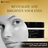 Anti-wrinkle Eye Cream with Saffron | Moisturizing, Hydrating, Brightening | Non greasy, Fast Absorbing Formula | Fights Wrinkles & Fine Lines | Reduces Dark Circles & Pigmentation | 5 oz view 3