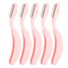 5 Packs Durable Metal Foldable Eyelash Comb, Stainless Steel Metal Teeth Eyebrow Separator Comb Lash and Brow Makeup Applicator Brush Professional Tool for Define Lash view 1