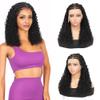 13X6 Braided Lace Front Wigs Human Hair Ready to Go Curly Wave Wigs for Black Women Pre Plucked Natural Hairline Deep Curly HD 180% Density Bob Wig Knotless Box Braids Wigs(braided wig, 16inch) view 1