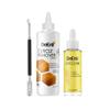 DeEnti Cuticle Set, Cuticle Remover Liquid and Oil with Pusher Tool, Citrus view 1