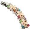LALAFINA Rhinestone Banana Clip Hair Clamp for Women and Teen Girls Elegant Ponytail Holder for Everyday Use and Special Occasions Lightweight 3.34 Inch Hair Accessory view 1