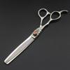 ERoomQ Hair Cutting Scissors, 7 inch Professional Japan 440c Steel Left Hand Matte Hair Scissors Cutting Barber Haircut thinning Shears Hairdresser Scissors view 3