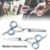 ERoomQ Professional Salon Barber Hairdressing Scissors Kit Hair Clipper Thinning Cutting Hair Styling Tool About 17cm Flat Shear view 4
