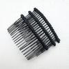 Ailwelia Women Magic Hair Combs Wood Beaded Stretch Double Side Combs Clips Bun Maker Hair Accessories view 1