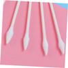 FOMIYES 600pcs Cotton Buds Bulk Sterilize Dust Makeup Cotton Swabs Double Tips Portable Box for Face Eye Nail view 2