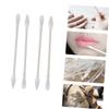 FOMIYES 600pcs Cotton Buds Bulk Sterilize Dust Makeup Cotton Swabs Double Tips Portable Box for Face Eye Nail view 3