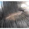 Super Thin Skin Toupee for Men Hair Systems V-looped Knotless Mens Toupee Soft Human Hairpiece 0.04mm PU Men Hair Piece Light Density Hair System 6X8"-100% density#4 Medium Brown view 4