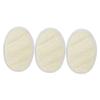 HAKIDZEL 3pcs Multi-function Exfoliating Loofah Scrubbers for Body Care Soft and Bathing Pads for Thorough Skin Cleaning and Gentle Exfoliation view 1