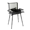 XQZMZSCP Rolling Cosmetic Organizer with 4 Rolling Wheels 8 Lights and Mirror, Aluminium Make Up Case,Beauty Makeup Train Case Travel Trolley (Black Stripe 52x40x22.5cm) view 1