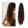AEYSD-456 Ponytail Hair Extension Natural Fluffy Pony Tail Synthetic Hairpiece for Women Silver Gray Blonde Ponytail Hair Extension Claw Clip 24inch Long Curly Ponytail Hairpiece(NMW1047-4) view 1