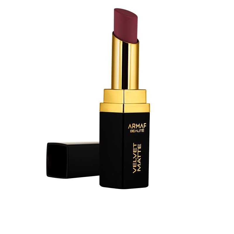 Armaf Beaut Velvet Matte Bullet Lipstick  Silky Smooth Texture, Enriched With Shea Butter, Lightweight | Wine